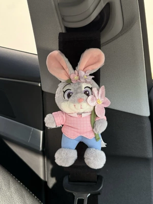 Sürətlər qutusu və əl tormozu başlıqları | Cover Car Interior Decoration - shoulder-pads-black-plush-genuine-judy-bouquet-single
