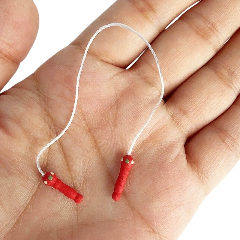 Миниатюрная модель скакалки для кукольного домика 1:12, аксессуары для декора, миниатюрный реквизит