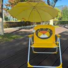 W0T沙滩椅带遮阳伞宝宝折叠椅便携野餐露营户外儿童宝宝