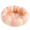 Pink striped lace pool