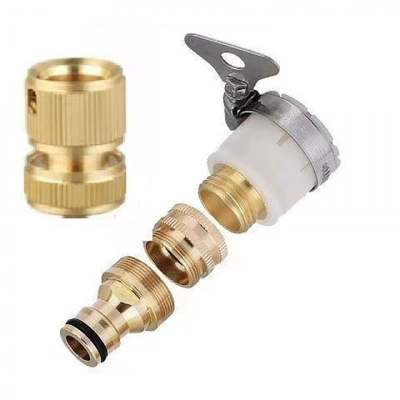 gun, high-pressure household car wash tool, High pressure car wash water gun - multifunctional-connector-metal-quick-connector