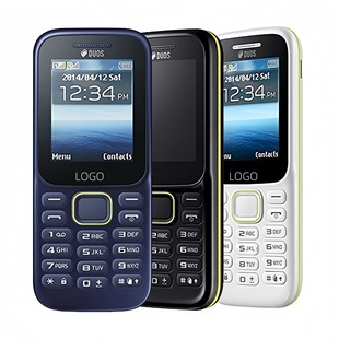 Cross-Border Export B310E Straight Button Gsm Mobile 2g Non-Smart Dual-Sim Elderly Phone Student Phone