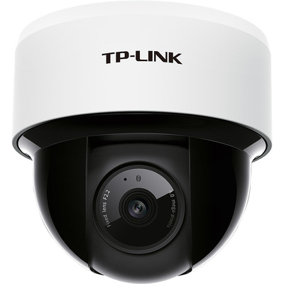 TP-LINK 400万监控摄像头无线半球智能安防监控360度全景IPC44K-4