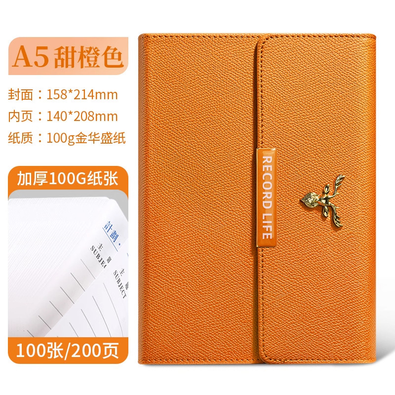 Caja de regalo de cuaderno de alta calidad de alto valor comercial práctica de regalos de graduación cuaderno de notas puede imprimir logotipo