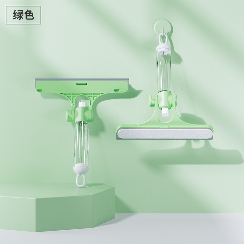 Nuevos productos limpios limpiadores de vidrio artefactos de limpieza de vidrio doméstico cepillo de espejo 3 - en - 1 limpiador de ventanas raspador de baño