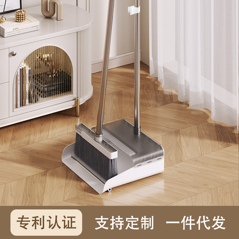 2024 새로운 간단한 하이 엔드 빗자루 먼지 세트 3 층 부드러운 머리 비 스틱 머리 청소 유물 공장 스트레이트 헤어