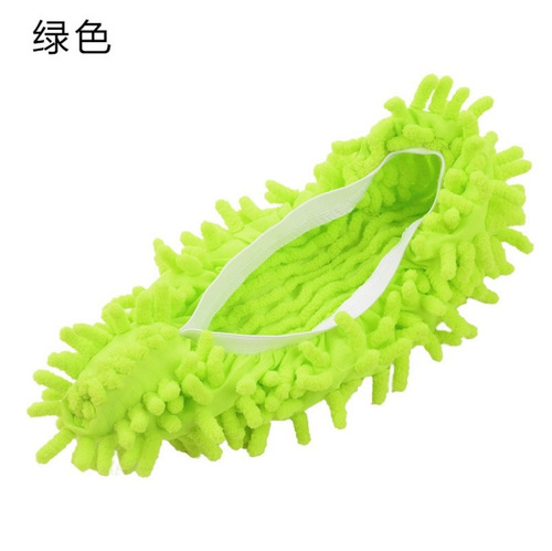 Removable and washable chenille shoe covers floor mopping slippers floor mopping lazy shoe covers floor mopping shoe covers single price