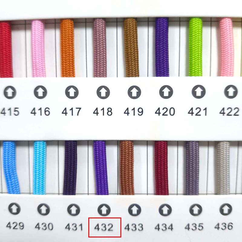 210 color 4mm color unisex cifrado cordón redondo negro y blanco cordón de zapatos casuales para zapatos blancos pequeños