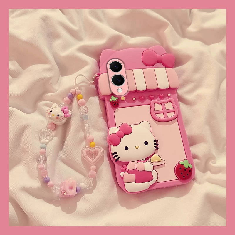 Значок Hello kitty, xiaomi, apple, совместимый чехол для телефона, S19, iPhone19 Pro, iPhone14 Pro, iPhone16, 15