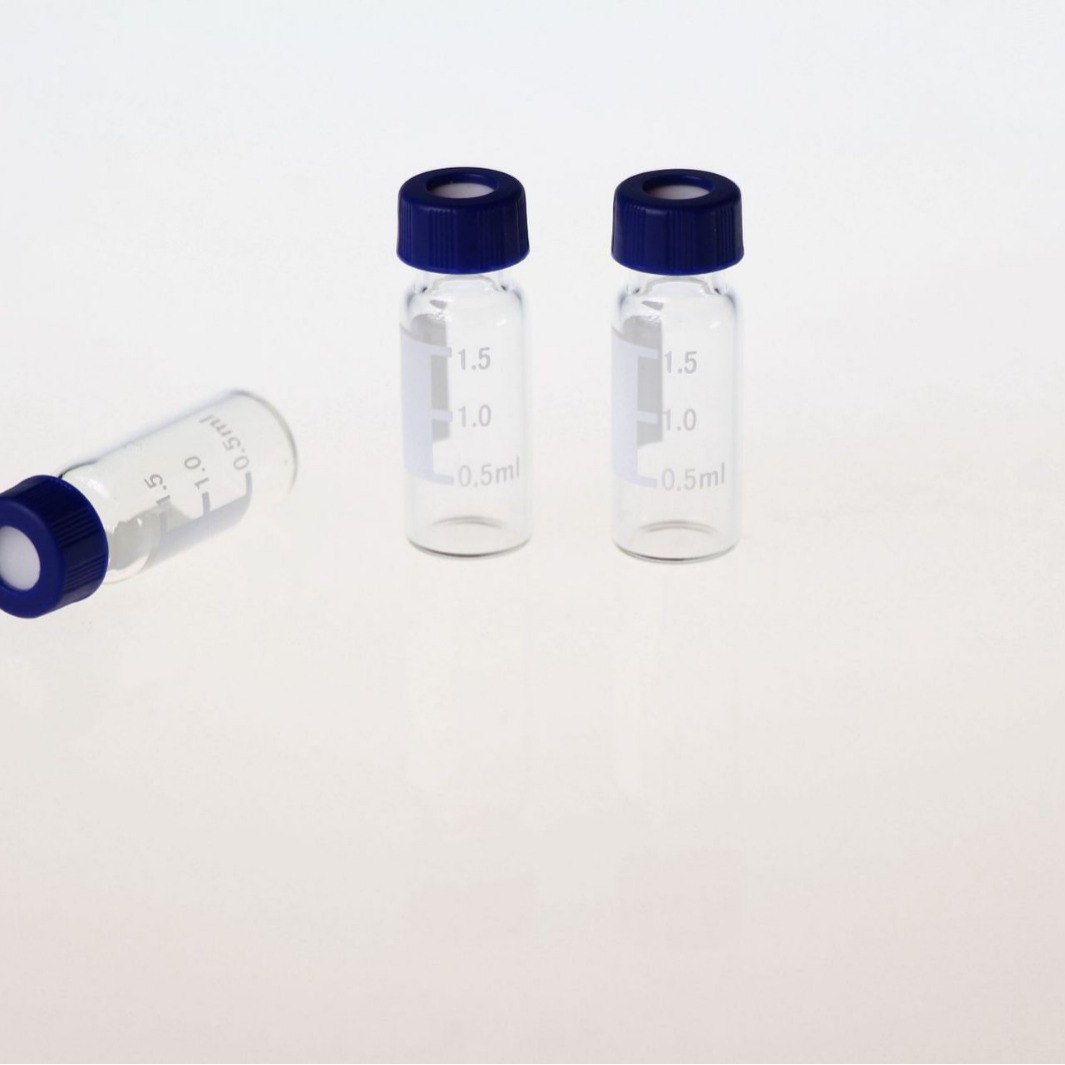 HSY1001-0214 样品瓶盖24-400白色PP开孔盖配3mm本膜白胶垫片