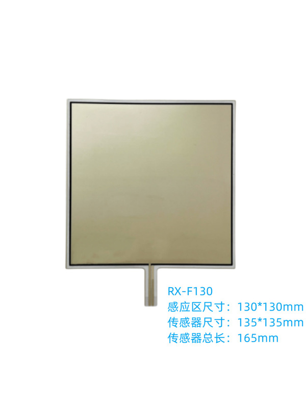 Rxf130 Large Format Single Point Flexible Film Pressure Sensor Fsr Off-Bed Cushion Tactile Sensing Piezoresistive