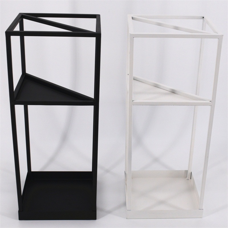 现代简约铁艺大小款伞雨伞桶居家酒店大堂置地平稳雨伞收纳架子