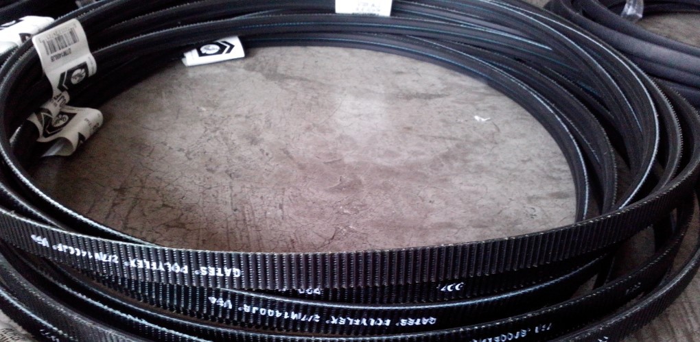 GATES POLYFLEX 2/7M650JB USA 3/7M650JB车床皮带盖茨冷却塔车床