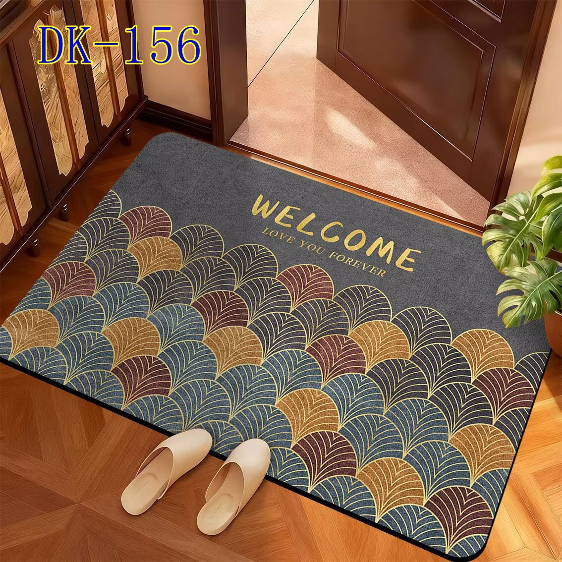 Luxe diatomiet mat antislip en sneldrogend voor in de badkamer_voghion.com