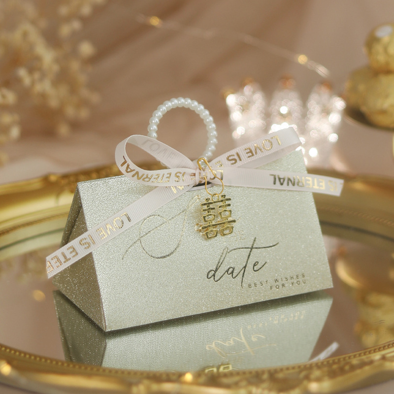 2025 新しいシュガーボックス結婚式のキャンディーボックスハイエンドの結婚式の婚約キャンディーボックスキャンディーバッグギフトボックス空箱|undefined