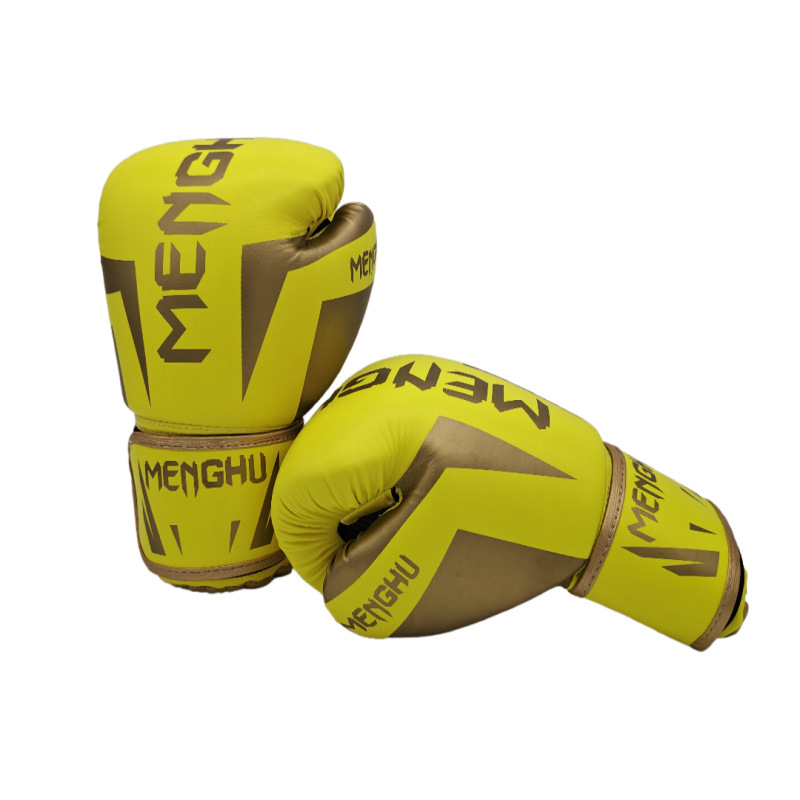 Guantes de boxeo para niños marca Tiger, guantes de entrenamiento de PU duraderos para Muay Thai, guantes de combate para adultos con almohadilla interior moldeada de una sola pieza