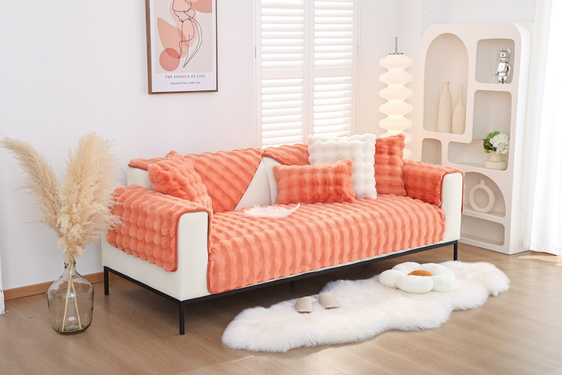 Title 6, Warme Sofa Bubble Plüsch Kissenbezug Kissen