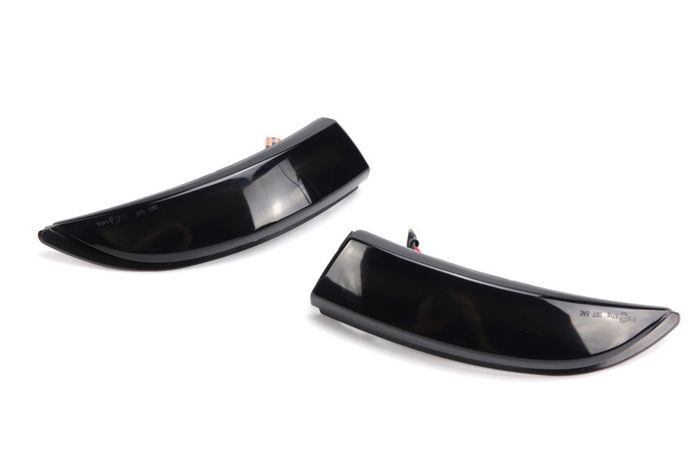 Suitable for Ford Fiesta Rearview Mirror 2009-2014, Dynamic Led Turn Signal Indicator Light with Flowing Yellow Light