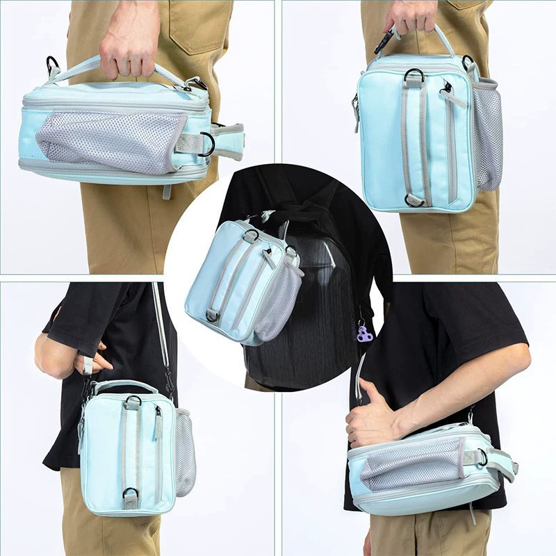 Capacious universal travel hermetic handheld thermal bag, oxford cloth