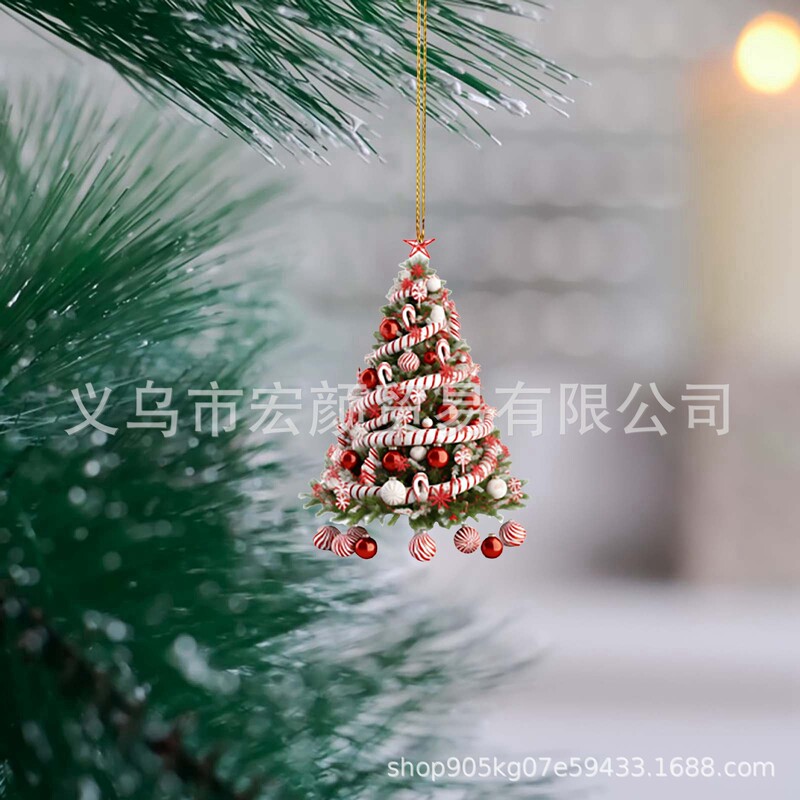 越境新商品創意クリスマスツリーのペンダント|undefined