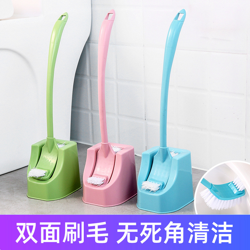 Toilet cleaning toilet brush toilet wall hanging soft hair brush suit household cleaning tools supplies wholesale