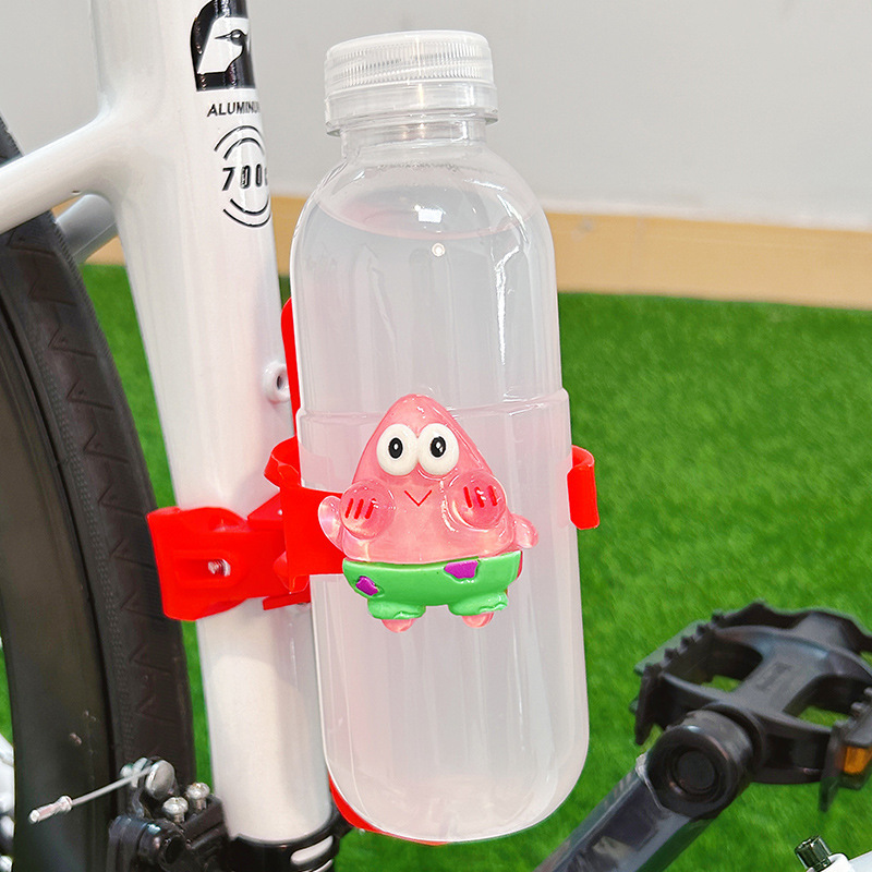 自転車のコップの棚のかわいい漫画のハンドルの多機能のオートバイの電気自動車は通用して飲み物の水筒のブラケットを入れます。|undefined