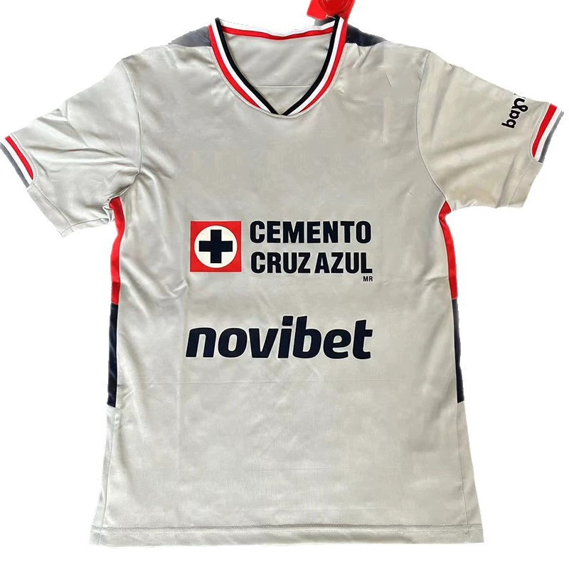 25-26 новая версия фан-версии футболки с короткими рукавами Blue Cross Away размер S-4XL