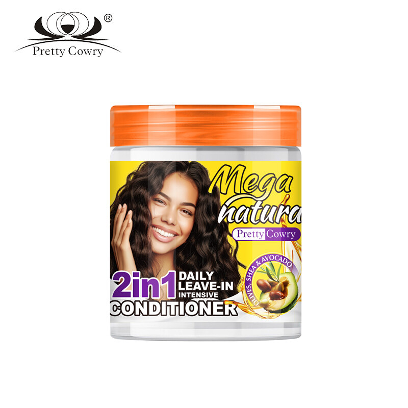 Transfronterizo exclusivo para el cabello anti-rotura de karité, set de cuidado del cabello suave, cuero cabelludo 2 en 1 champú al por mayor