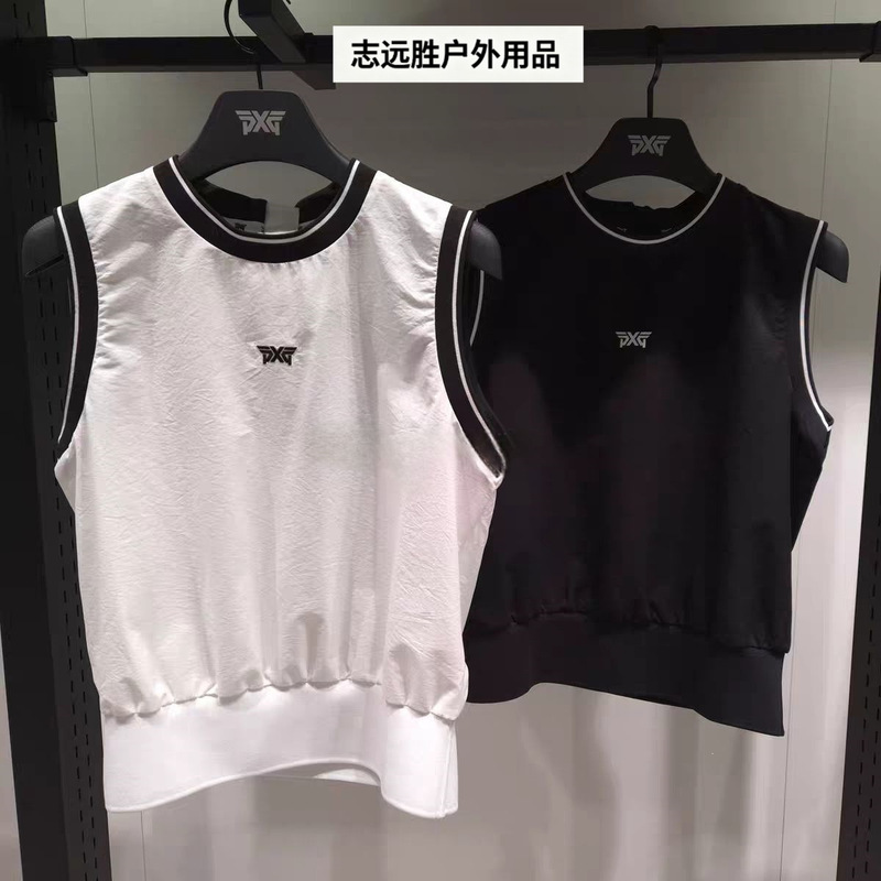 Summer New Golf Women's Clothing, Fashionable and Simple Sleeveless Vest, Outdoor Sports Cool Vest, Casual Top, Trendy