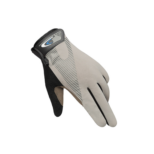 Outdoor cycling sport gloves for spring and summer fitness, mountain climbing and rock climbing, touch screen ice silk elastic breathable gloves, wholesale
