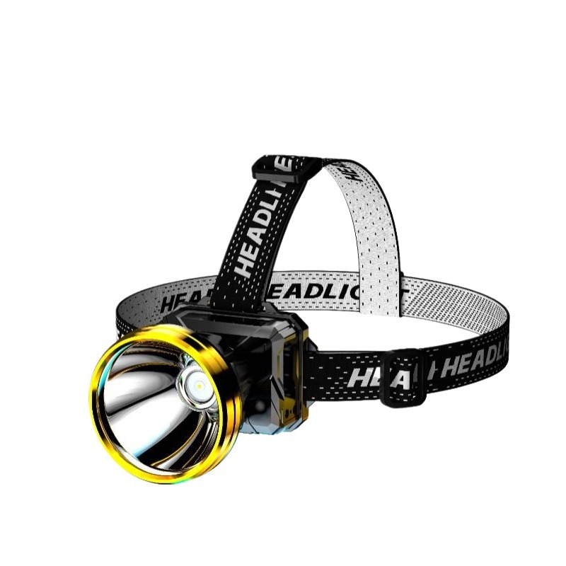 头戴式强光头灯超亮充电照明灯超长续航手电筒锂电夜钓鱼专用矿灯