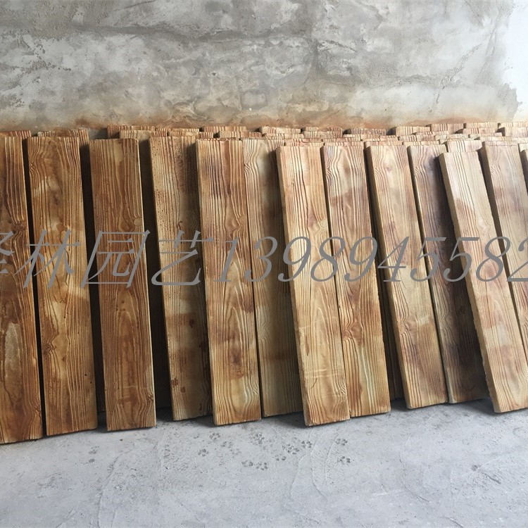 PC仿木纹地砖水泥仿木纹砖PC砖预制构件实心结构耐候性强