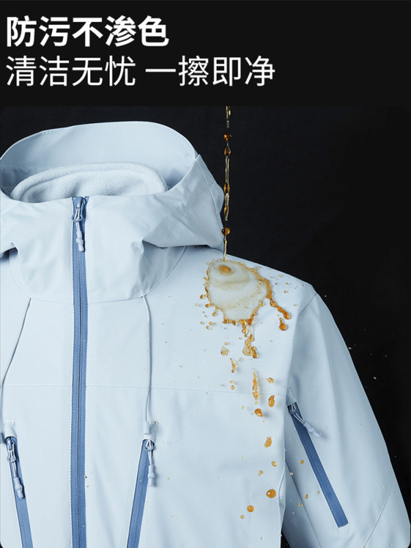 冲锋衣三合一可拆卸情侣两件套户外登山防风防水秋冬季夹克外套|undefined
