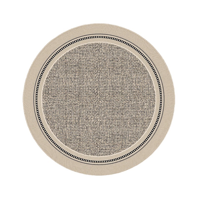 Alfombra redonda sala de estar 2025 nuevo estilo medieval sofá mesa de té alfombra armario cojín de cama cojín de silla giratoria