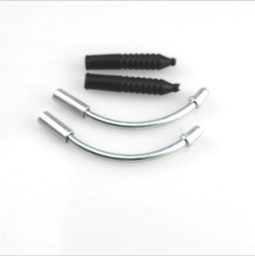 Велосипедная направляющая трубка V-тормоза для горного велосипеда, тросовая трубка из алюминиевого сплава, велосипедная направляющая трубка V-тормоза, аксессуары для резиновых шлангов