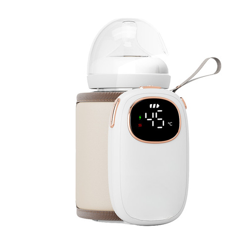 Nursing bottle heating cover Hegel constant temperature nursing bottle cover warm milk night milk magic device portable universal milk mixer