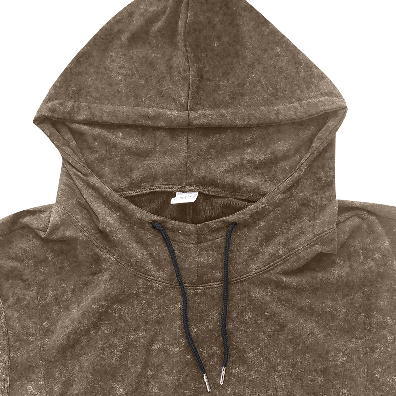 Vintage Herren Weste Mit Blumenmuster Sleeveless Kapuzenpulli_voghion.com