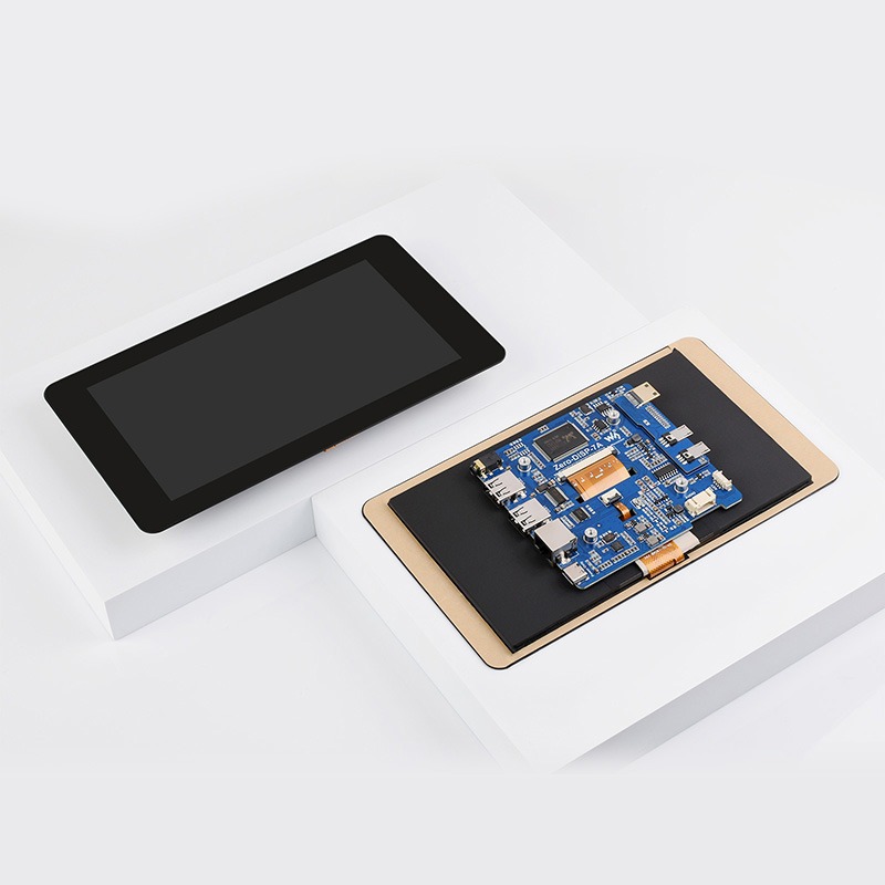 Пай Raspberry ZERO Development плата 7-дюймовый сенсорный экран всё-в-одном комплект IPS экран расширительная плата 1024 × 600