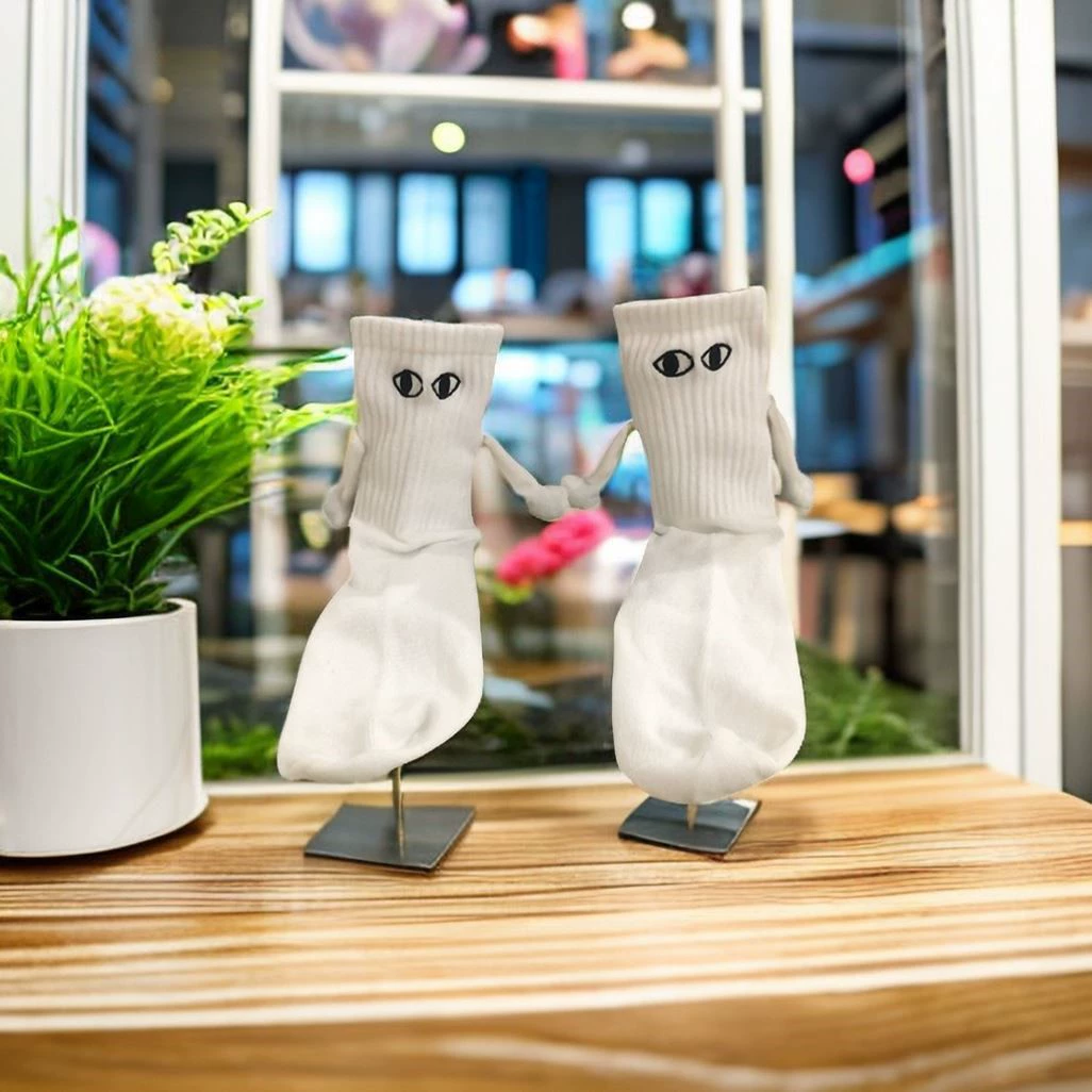 Socks, strong magnet, cute doll, for beloved, internet celebrity