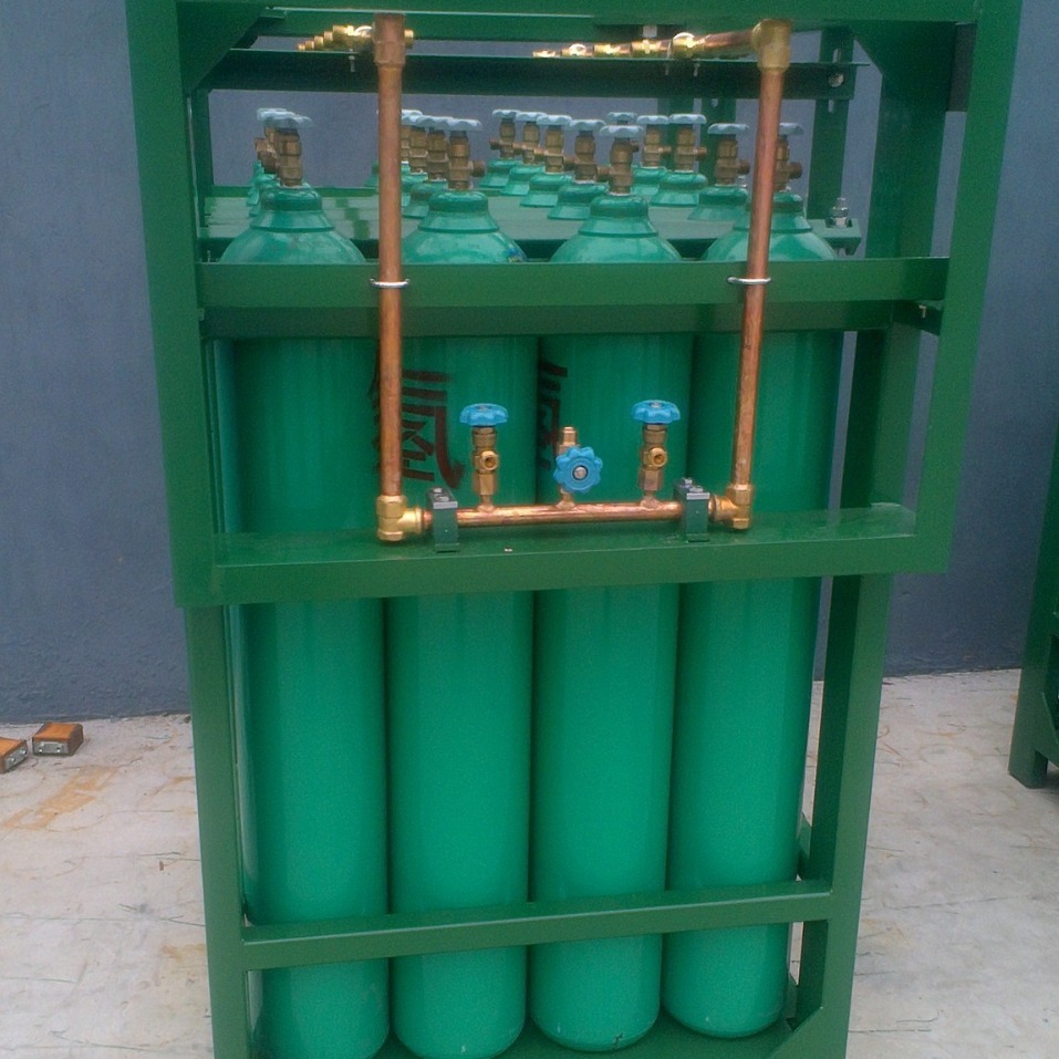 销售氧、氮、氩、氢气集装格、二氧化碳集装格、气体集装格汇流排