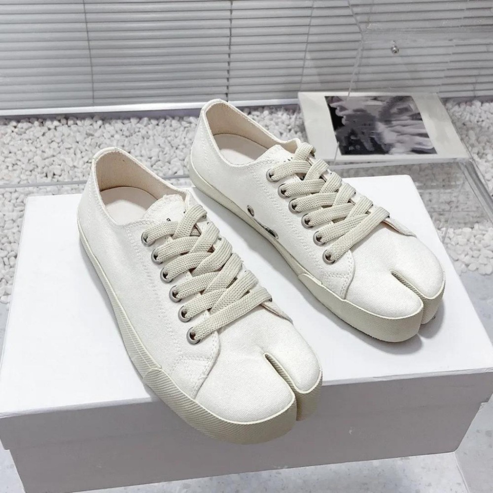 Canvas tabi instapschoenen voor dames en heren veelzijdige mode_voghion.com