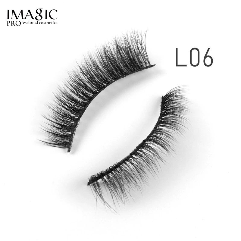 IMAGIC Самоклеящиеся наращиваемые false eyelashes, 3D, 10 пар