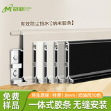 Металлическая кремовая подсветка пола из нержавеющей стали, 6/8см