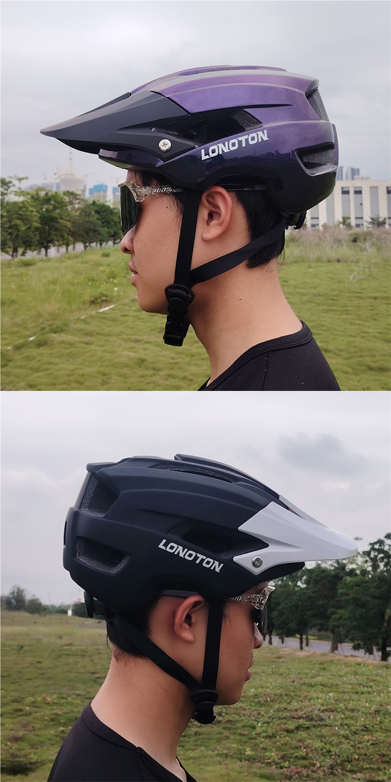 Mountain Bike Riding Helmet Downhill Off-Road Half Helmet One-Piece Youth Student Universal Safety Helmet for Men