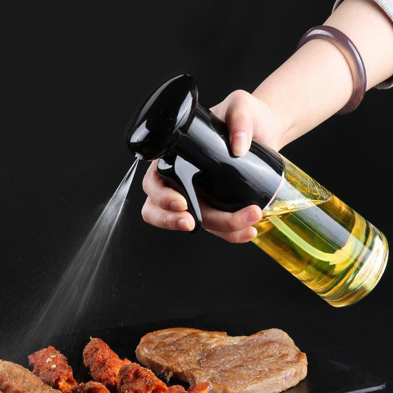Kitchen atomized plastic glass spray bottle air fryer edible olive oil spray artifact spray bottle spray bottle wholesale
