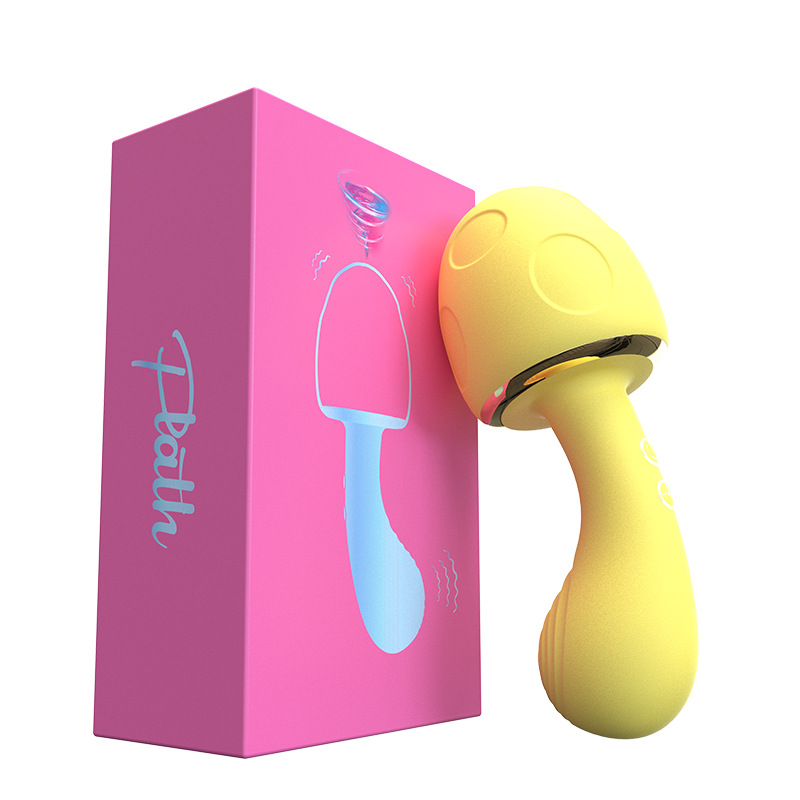 옥수수 노란색 세 가지 기능 [7 주파수 빨기 + 10 주파수 강한 진동 + 지능형 가열] 중국 포장