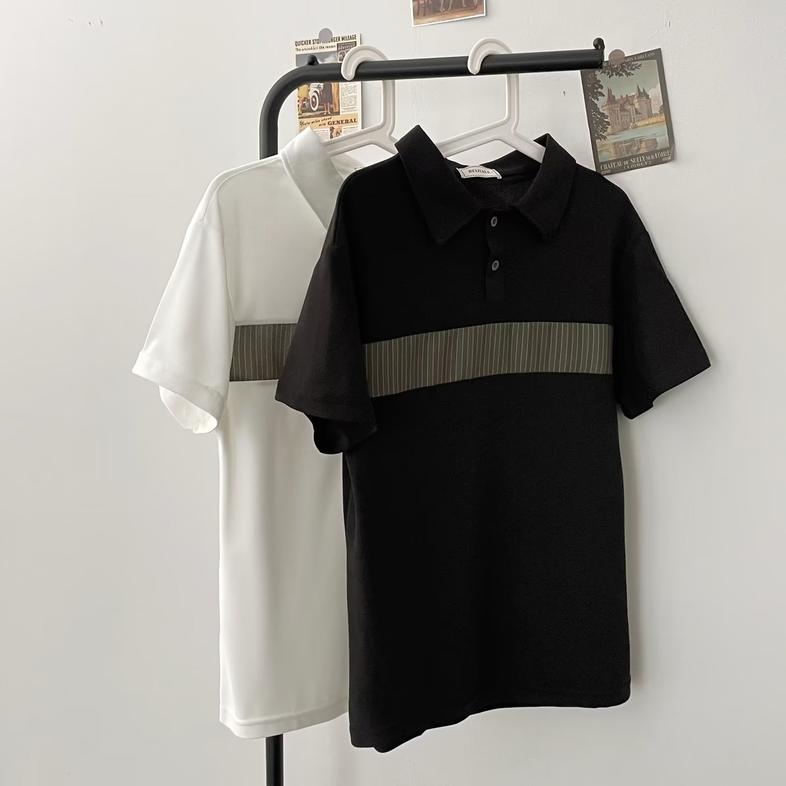 2024 verano nuevo polo de manga corta Douyin transmisión en vivo Taobao Pinduoduo artículos calientes suficiente suministro a largo plazo