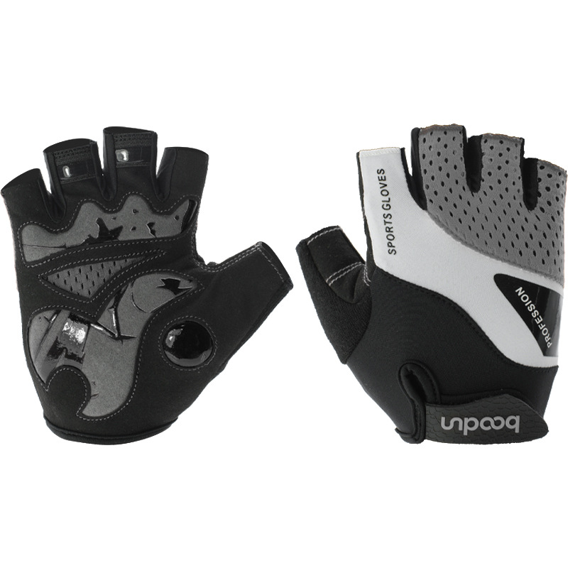 Burton Half-Finger Cycling Gloves Road Bike Cycling Equipment Non-Slip Shock-Absorbing Bicycle Gloves Wish