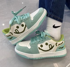 Product Code T340, Mint Green New Skate Shoes for Couples, Casual Sports Sneakers