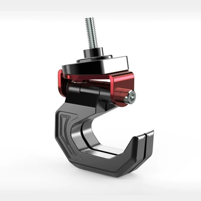 Motosiklet ləvazimatları və aksesuarları Universal Battery Motorcycle Modification - red-double-eagle-claw-hook
